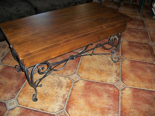 A forged table