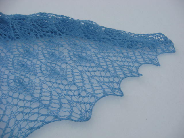 Light blue scarf