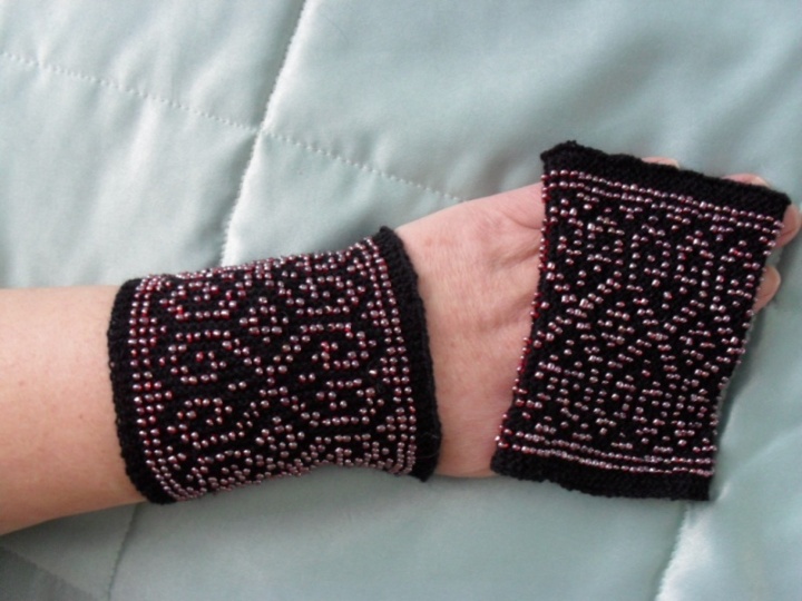 Black wristlets