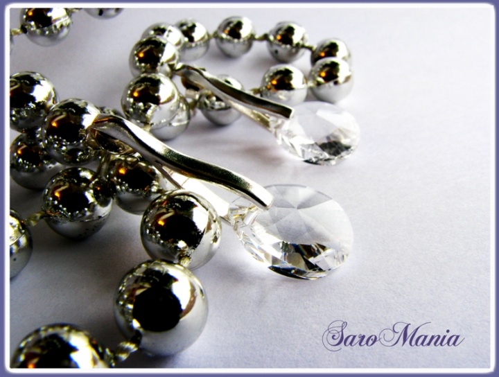 Earrings " Mini Swarovski crystal "
