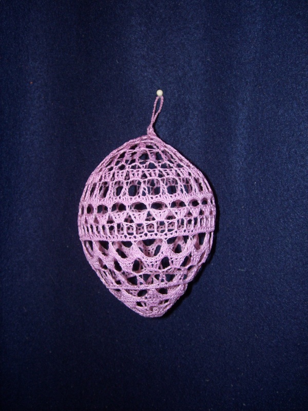 Crochet 3D Easter egg 2