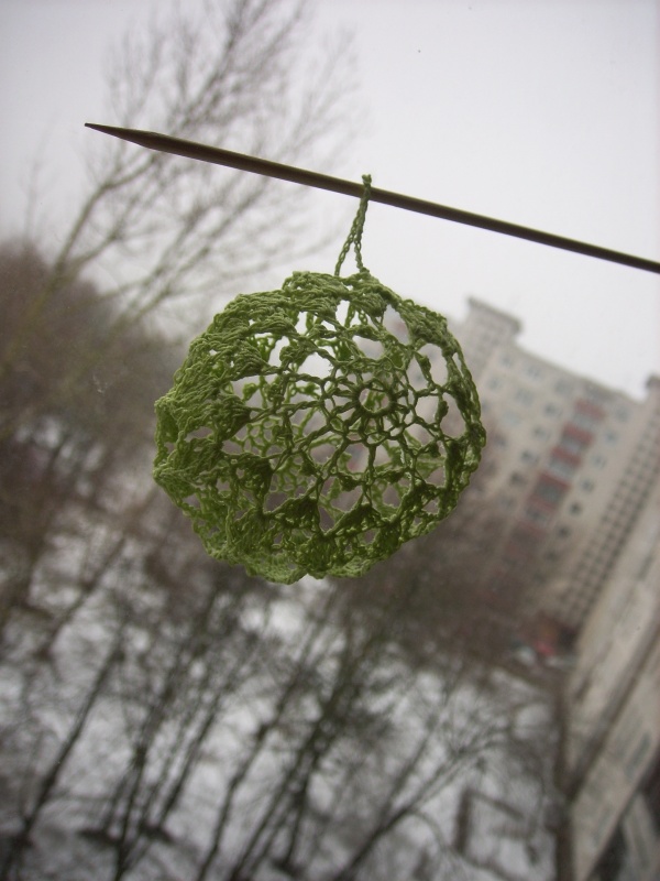 Crochet 3D Easter egg 8