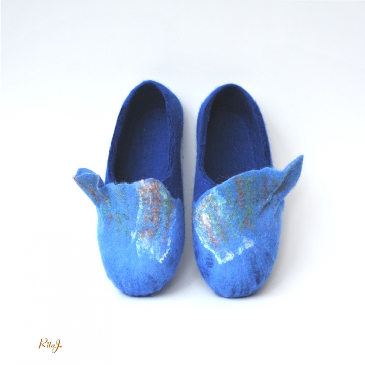 Felt slippers Ichtiandras / Slippers picture no. 3