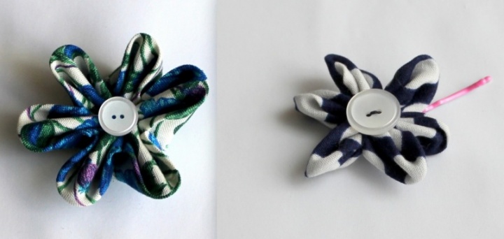 kanzashi flowers
