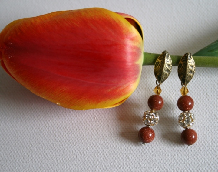 Earrings " Sauletieji "