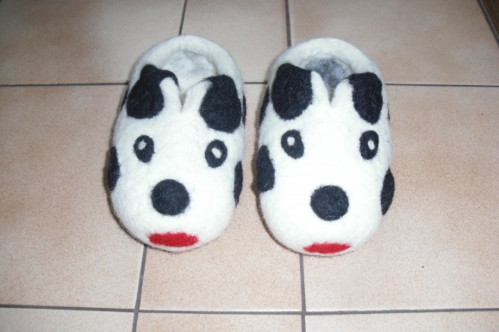 Slippers of wool picture no. 3