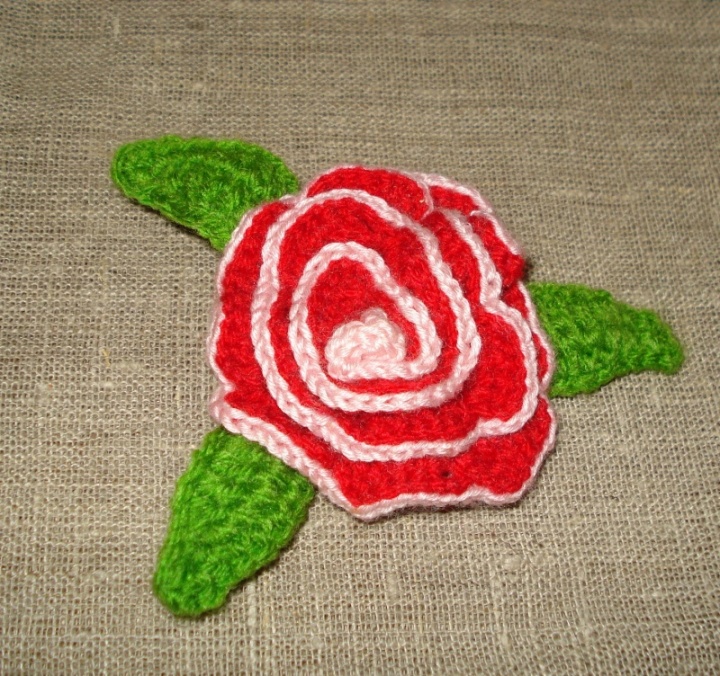 Brooch " rose "