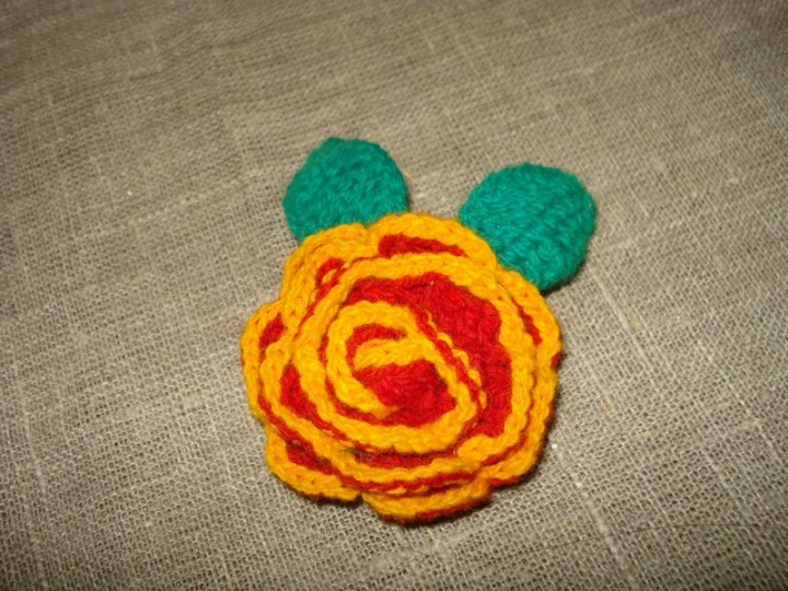 Brooch " rose "