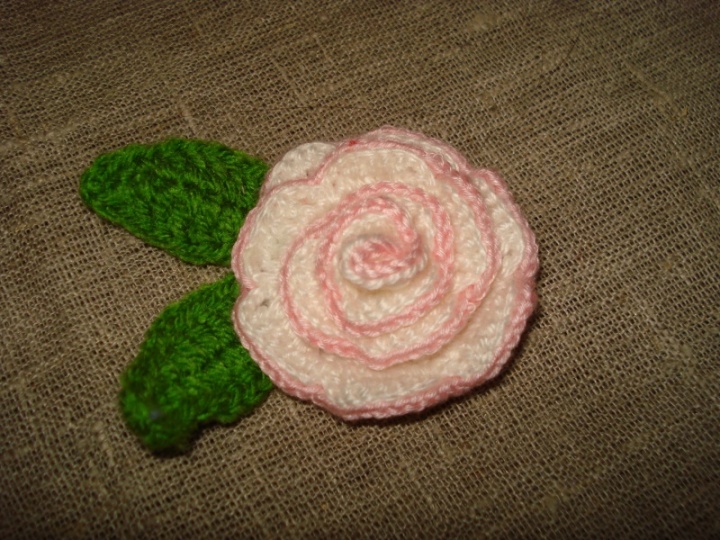 Brooch " rose "