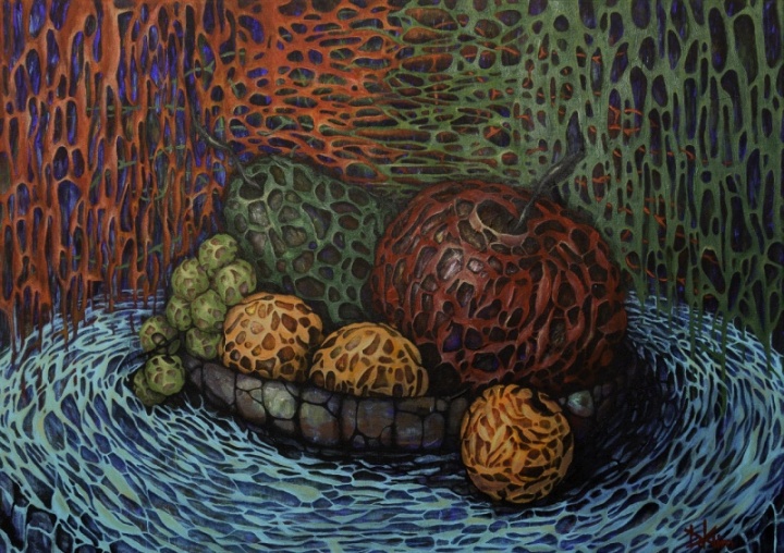 Spongy still life