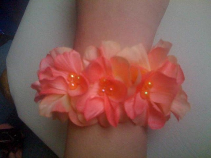 coral bracelet