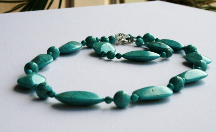 Necklaces " charm turquoise " picture no. 2