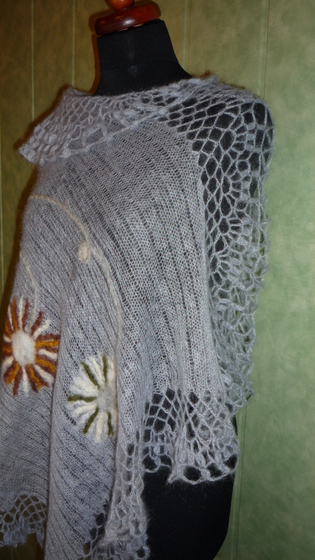 mohair gray robe with ivelimu picture no. 3