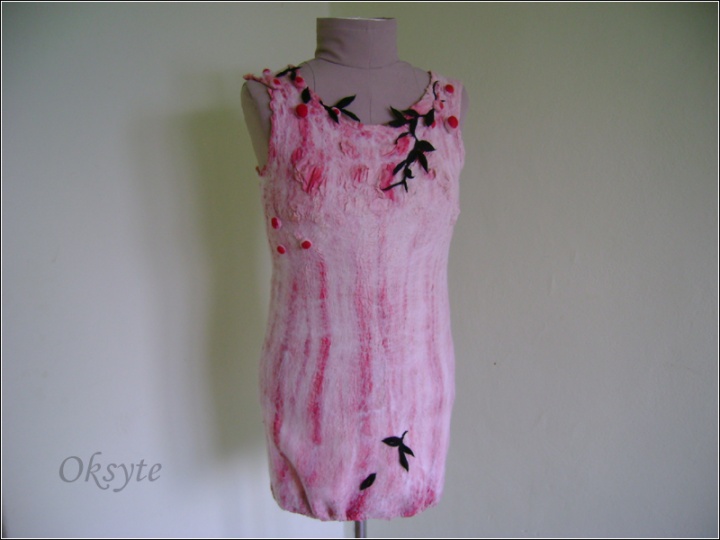 Velta pink dress picture no. 2