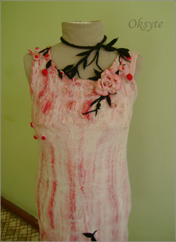 Velta pink dress picture no. 3