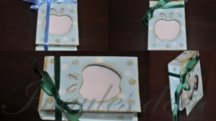 Carton + Notepads " Apple "