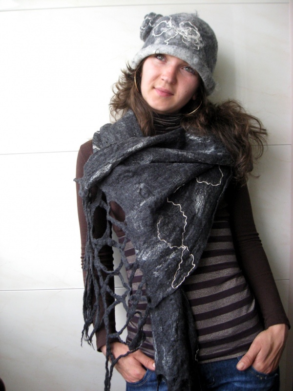 Hat and scarf