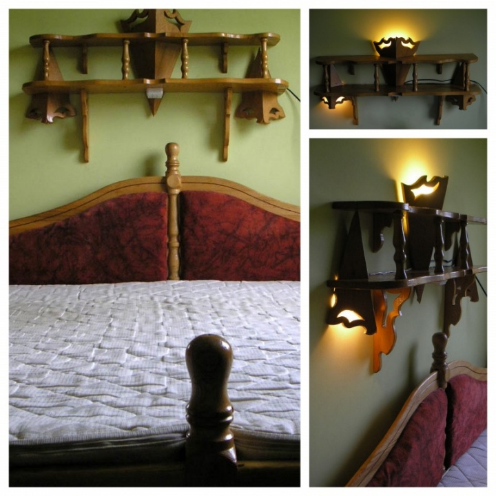 Bed and fixture