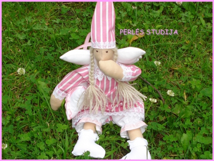 Pink sleeping angel