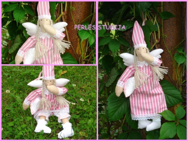 Pink sleeping angel picture no. 2