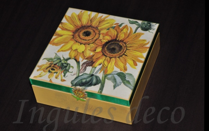 Sunflower box