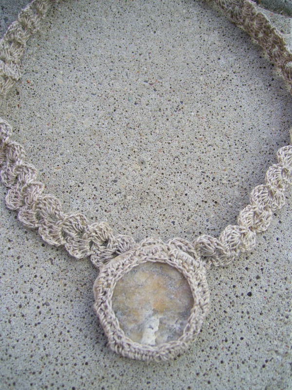 Necklaces " Dawn near the sea "