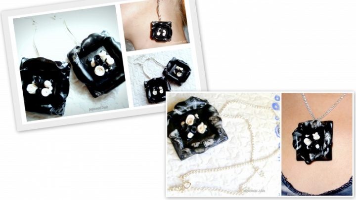 Set " black and white "