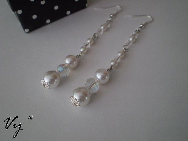 Pearl earrings picture no. 2