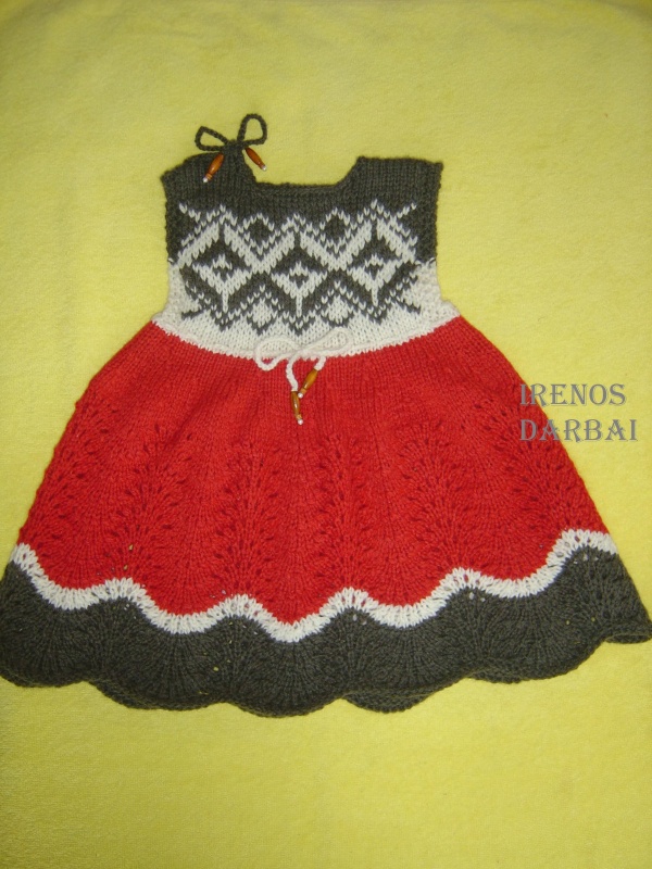 Knitted dress for