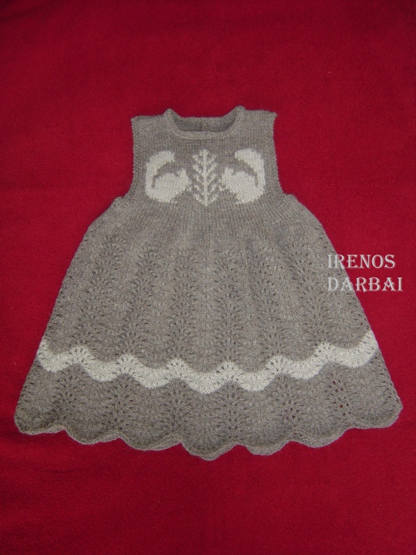 Knitted dress for