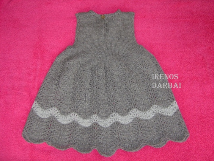 Knitted dress for picture no. 3