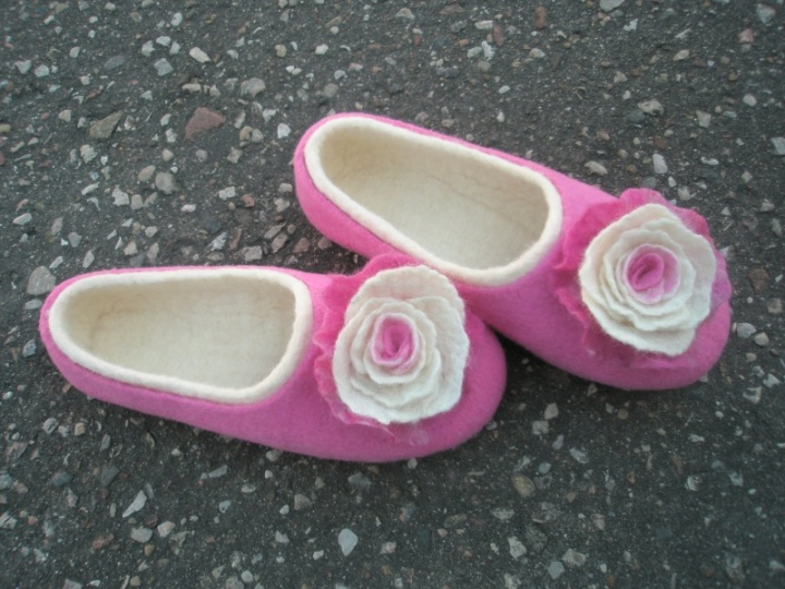 pink slippers