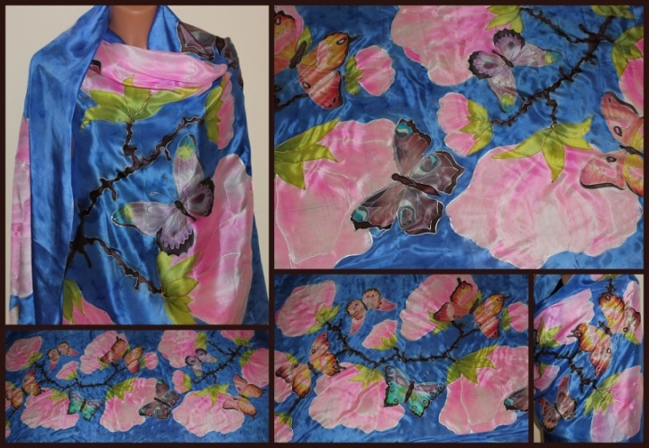 Magnolia flap, big silk cold