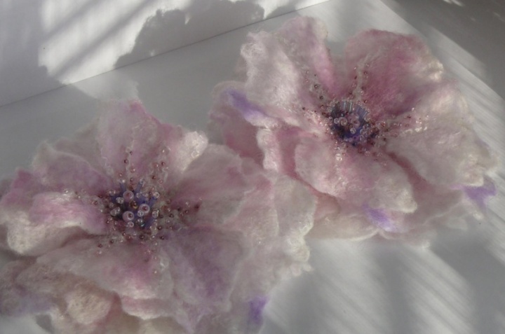 Brooch " Flower "