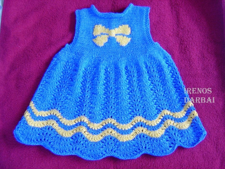 Knitted dress for