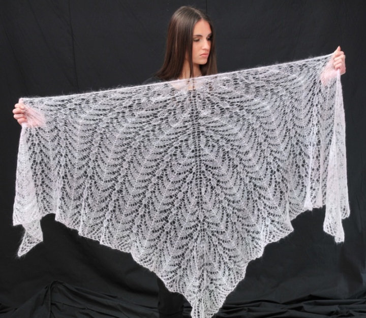white scarf