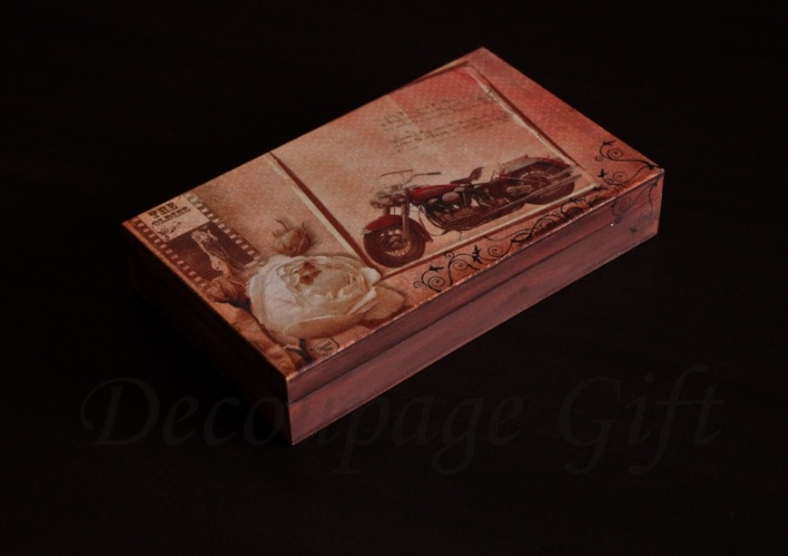 A box of money put