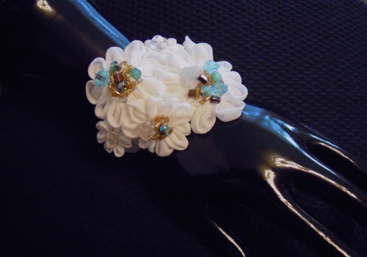 Bracelet with the wind you kanzashi picture no. 2