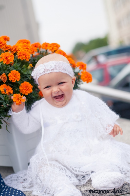 saules klioso suknele is kid moherio