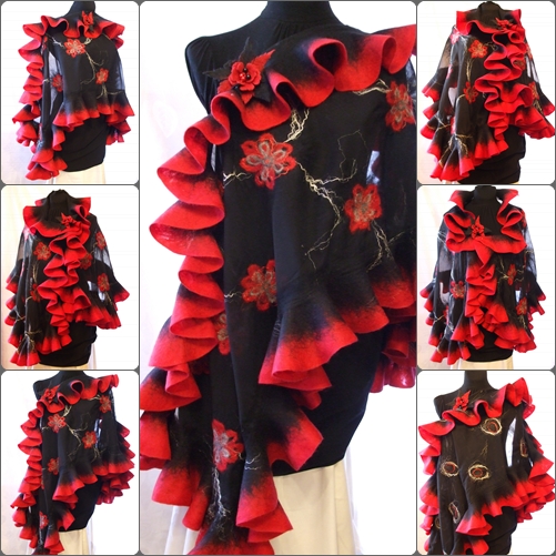 Black and red party