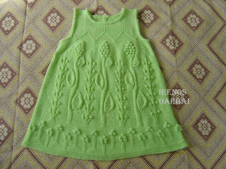 Knitted dress for