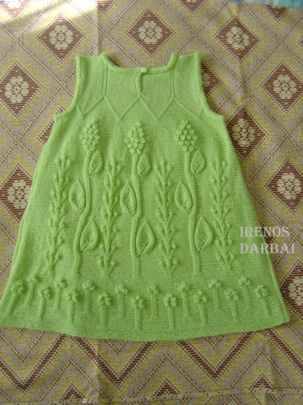 Knitted dress for picture no. 2