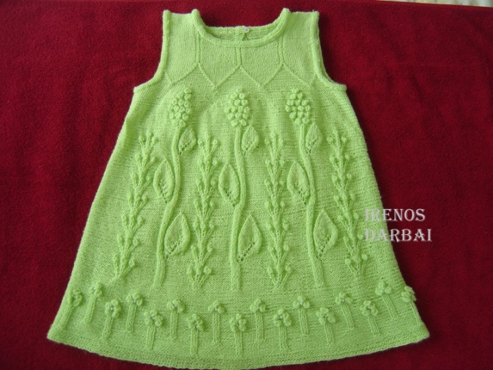 Knitted dress for picture no. 3