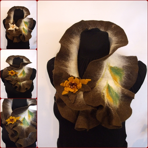Brown-ba, the scarf