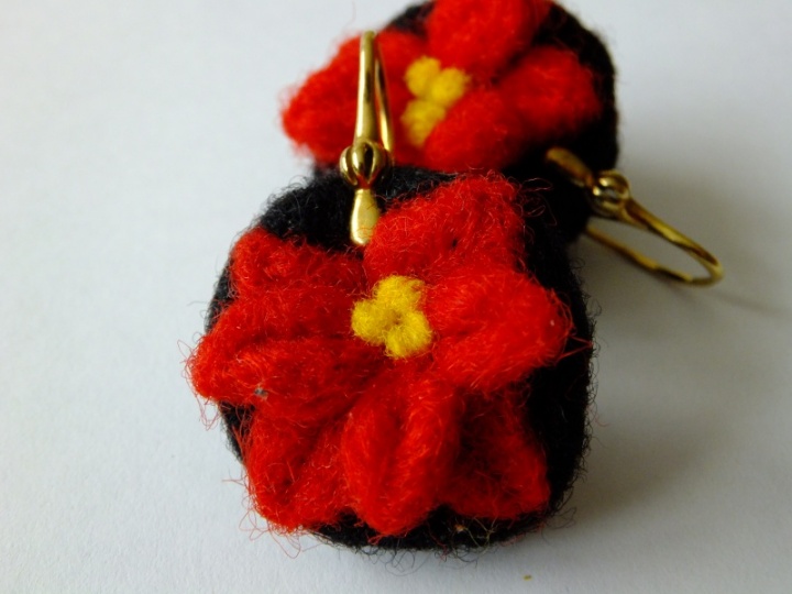 Earrings - flower