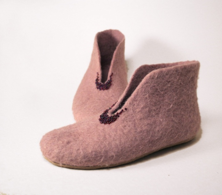 decorated slippers