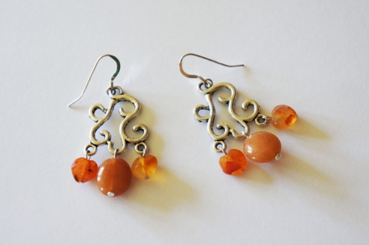 Earrings " Fall "