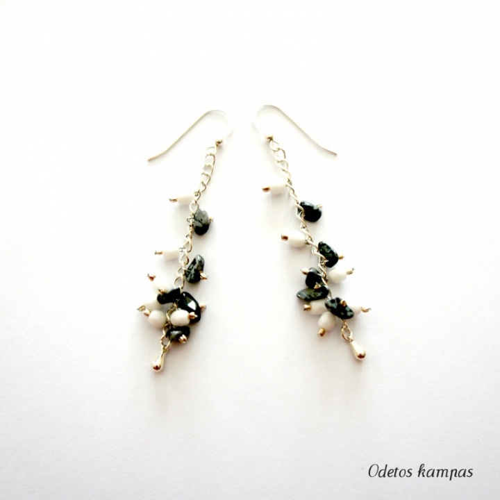 Earrings " dots "