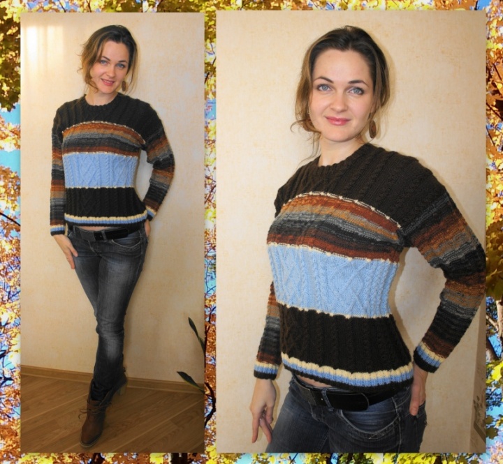 Knitwear: colorful
