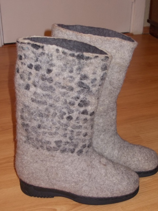 Felted boots picture no. 3